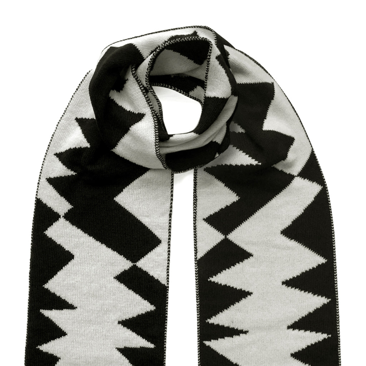 Black and white cashmere on sale scarf